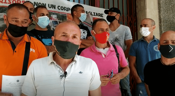 USB vigili del fuoco Sicilia in protesta: convenzioni boschive, presidi autostradali e mense dismesse – VIDEO