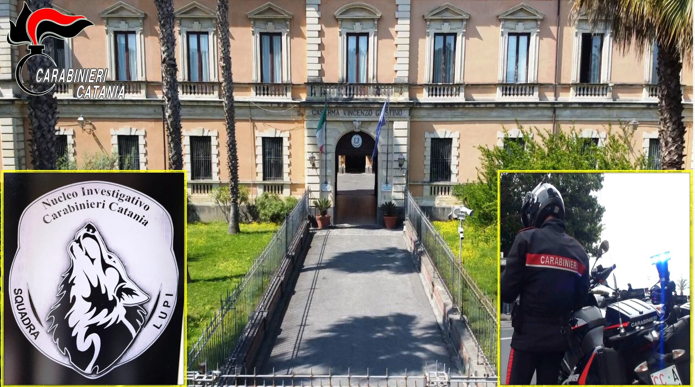Furto ordinato da famiglia mafiosa, doppio arresto nel Catanese: in manette Carmelo Bruno e Roberto Carobene