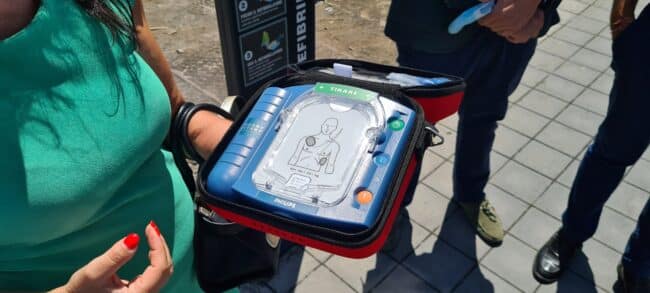 Catania, in piazza Europa rubato il defibrillatore donato appena 5 giorni fa