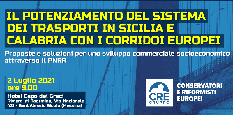 Trasporti e Infrastrutture tra Sicilia e Calabria, domani l’incontro promosso dall’On. Stancanelli