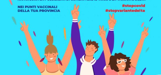 Vaccini in Sicilia, fino al 3 agosto “Open Days” per tutta la popolazione dai 12 anni in su