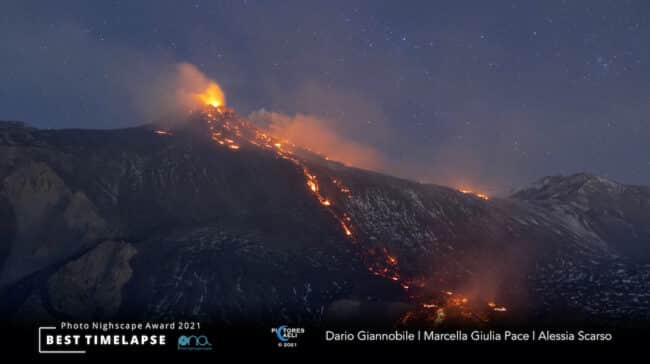 Tre fotografi siciliani vincono prestigioso concorso internazionale: l’Etna al centro dell’opera