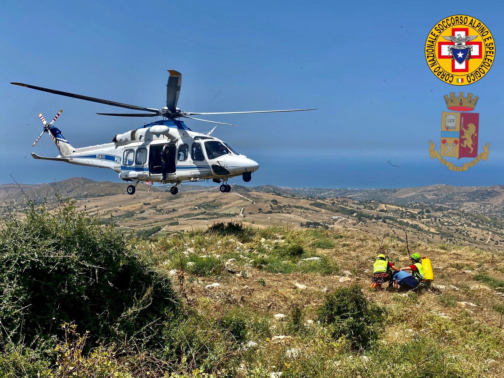 Escursione da incubo in Sicilia, in tre si perdono in gita in montagna: salvati da Soccorso Alpino e Polizia di Stato