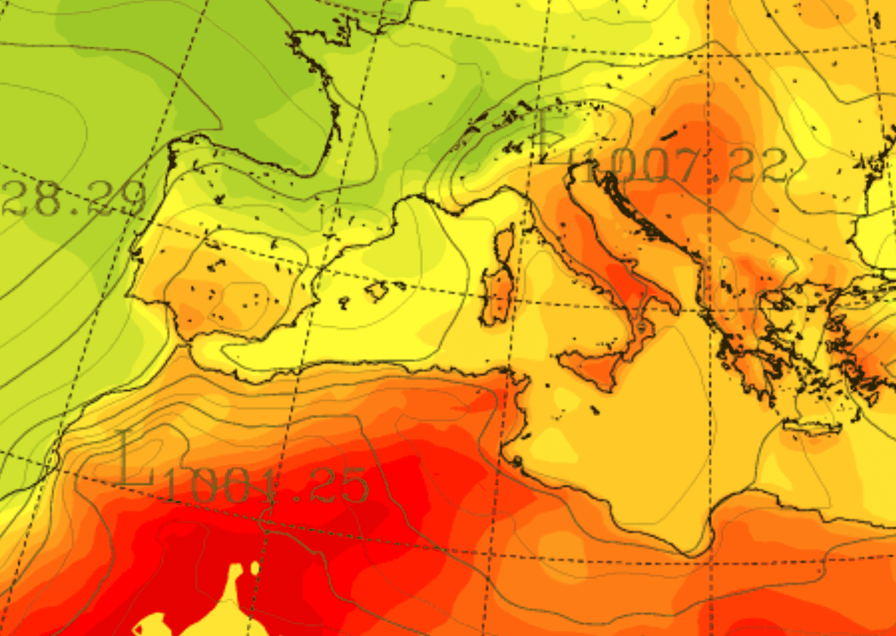 Allarme caldo in Sicilia, bolla di calore con picchi di oltre 50°C in arrivo in Italia