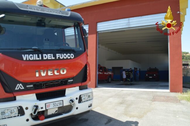 Apertura del Distaccamento dei vigili del fuoco di Palagonia