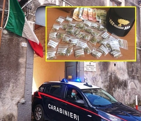 Catania, usava “u panaru” per vendere droga ai domiciliari: arrestato spacciatore