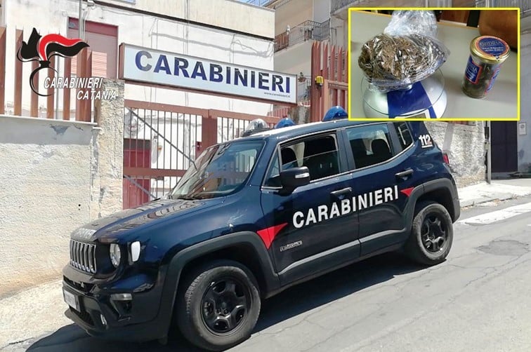 Il controllo al contatore e il ritrovamento della droga: un arresto in provincia di Catania