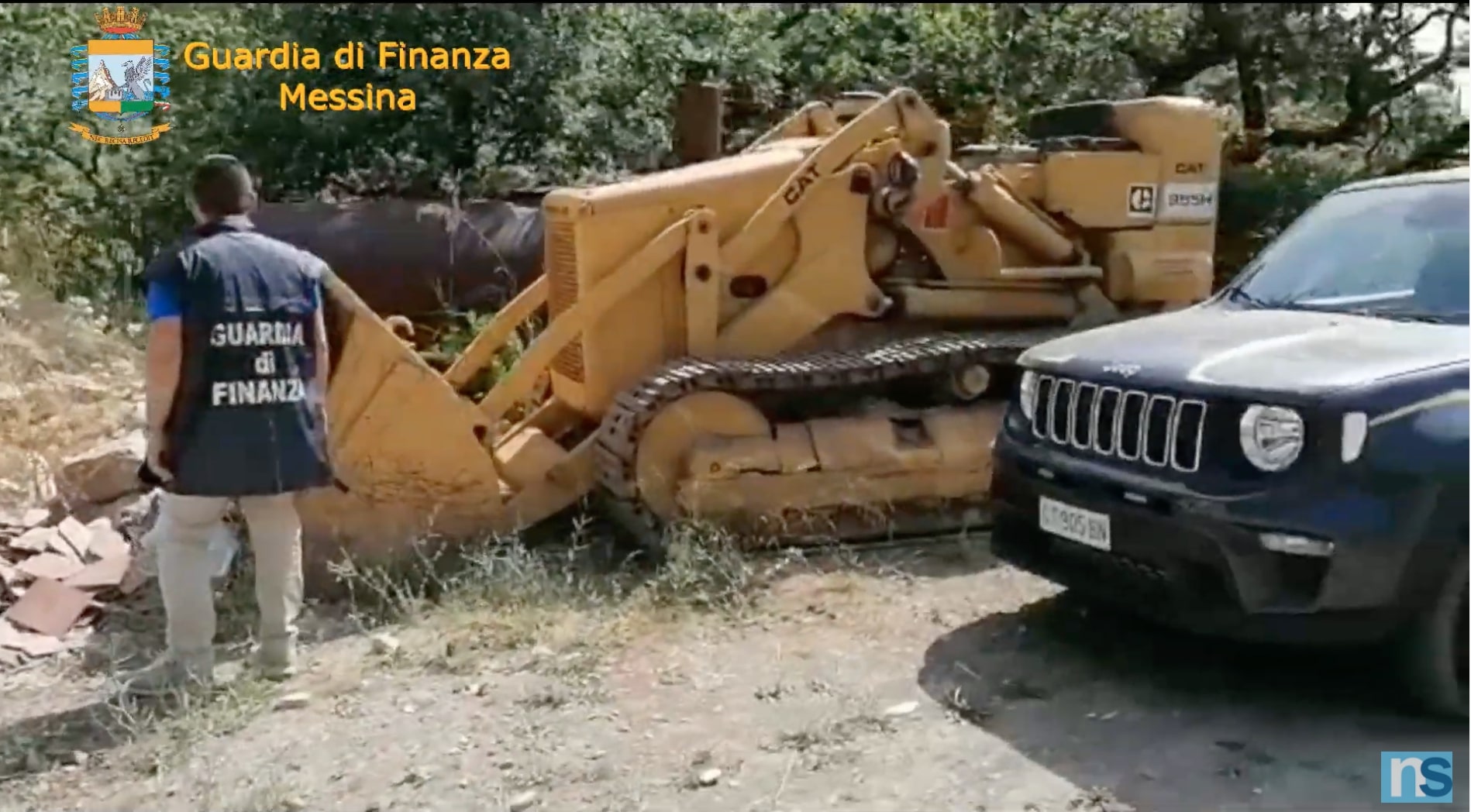 Discarica abusiva illecita, sequestrata area di oltre 7mila metri quadri a Castelmola – Il VIDEO