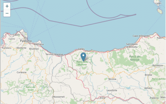 Trema ancora la terra in Sicilia, terremoto magnitudo 2.4 localizzato nel Palermitano
