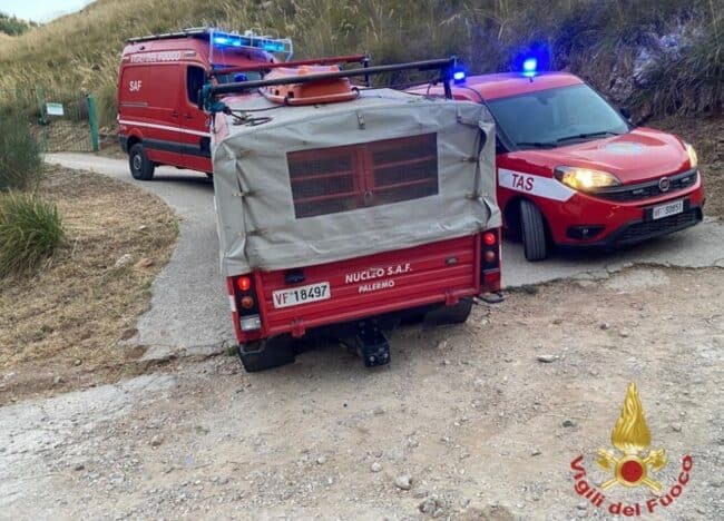 Paura per una donna, perde l’orientamento di sera: 55enne salvata dai vigili del fuoco