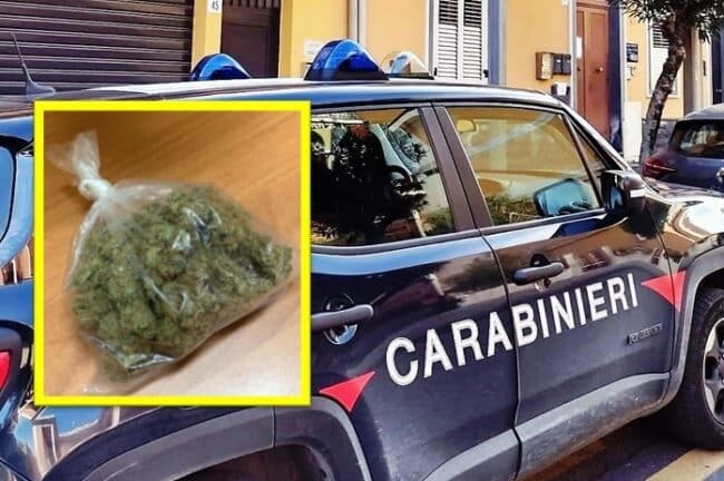 Pedara, marijuana nascosta dentro un aspirapolvere: arrestato 44enne