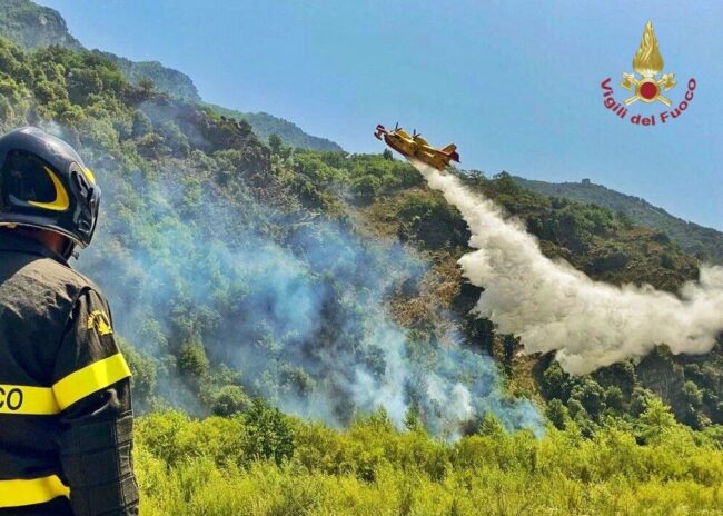Estate ed emergenza incendi, oltre 390 interventi in 12 ore: la Sicilia tra le più colpite