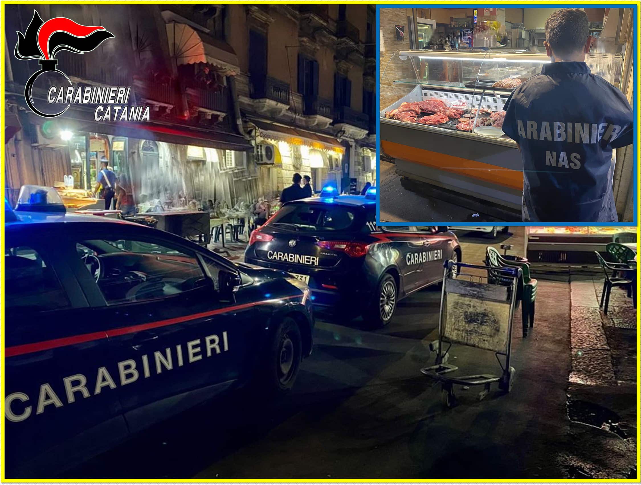 Catania, blitz in via Plebiscito: carne di cavallo senza tracciabilità, sanzioni e sequestri per i locali dello “street food”