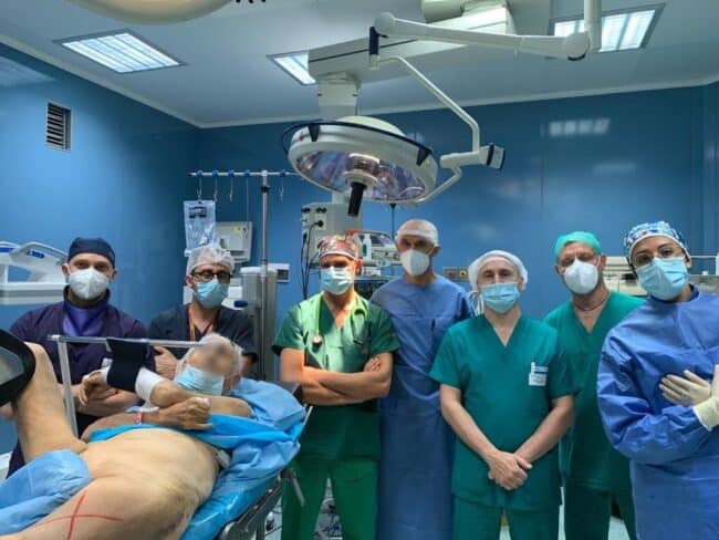 Frattura femore, operato con successo anziano di 101 anni al Garibaldi: già pronto per ripresa funzionale
