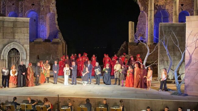 “Bellini d’Oro” a due stelle della lirica, Placido Domingo e Leo Nucci e la studiosa Caterina Andò