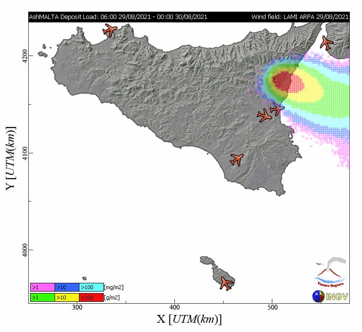 Etna, ricominciata l’attività stromboliana: ricaduta di cenere in corso, ecco dove – La mappa dell’Ingv