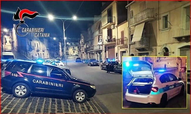 Sicurezza urbana nel Catanese, tra controlli e perquisizioni “beccato” ladro di energia elettrica