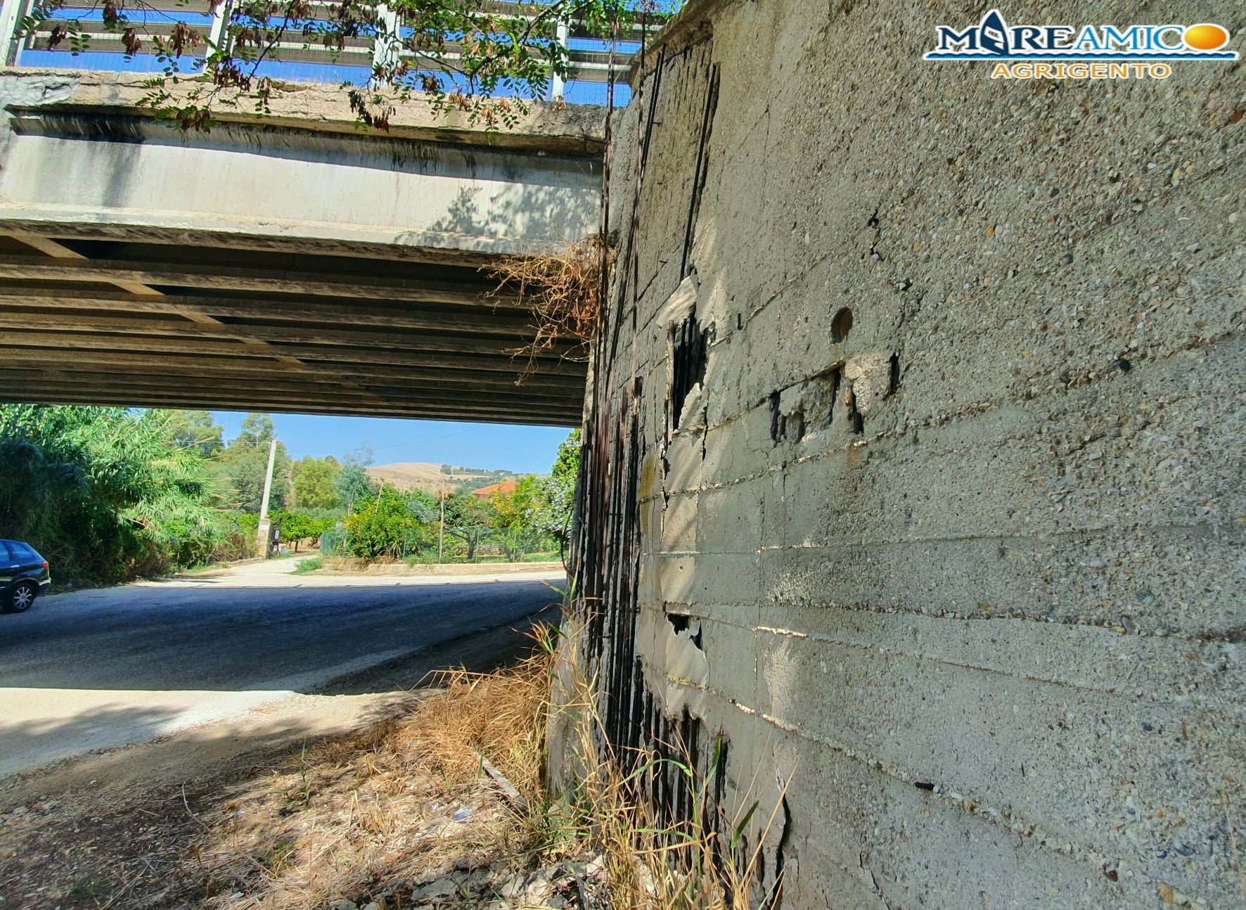 Infrastrutture in Sicilia: scoperto nuovo “ponte malato”, la denuncia di Mareamico – FOTO