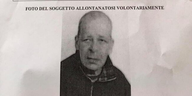 Scomparso da una comunità per disabili, si cerca Antonio Landino: l’appello e le ricerche