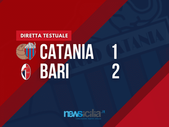 Catania-Bari 1-2, terza beffa per gli etnei: rossazzurri sconfitti al fotofinish – RIVIVI LA DIRETTA