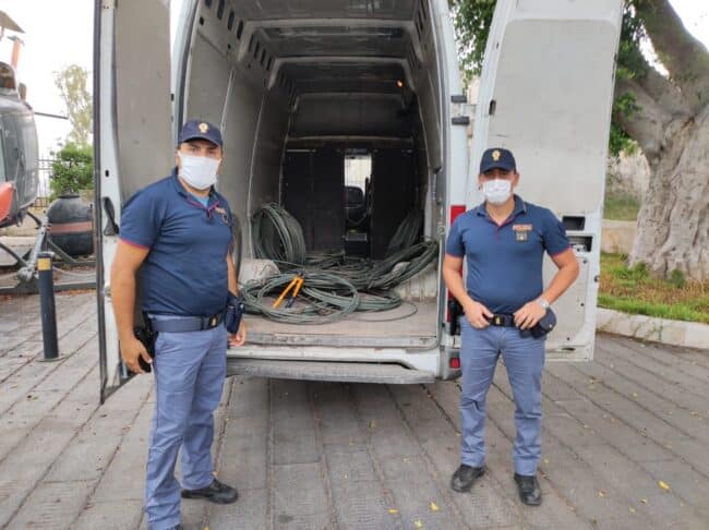 Maxi furto di rame, 3 ladri catanesi causano blackout ad Augusta: arrestati