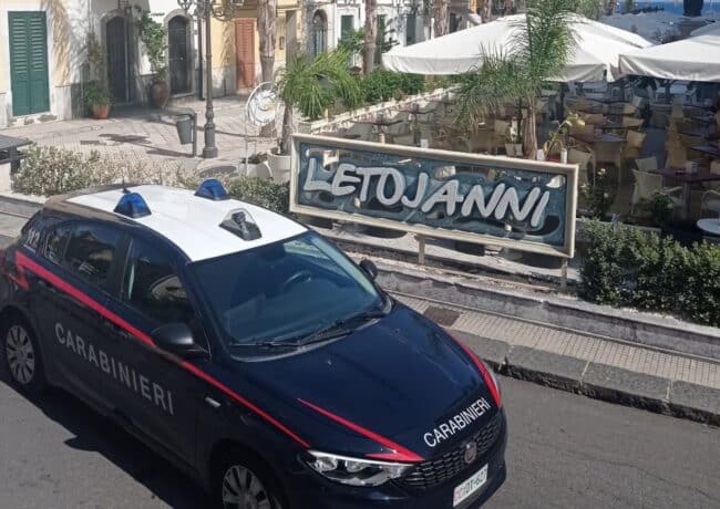 Letojanni, lavoratori in nero e violazione normative sul lavoro: oltre 20mila euro tra sanzioni e ammenda