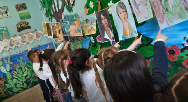 Progetto “Giochiamo con l’arte” al “San Giorgio”, i piccoli alla scoperta delle opere più belle – VIDEO