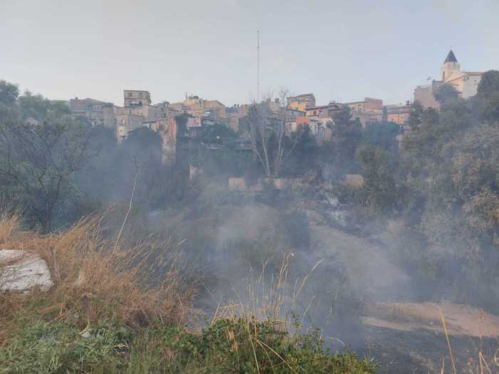 Inferno in città, le fiamme sfiorano le case: residenti in fuga, vigili del fuoco e Forestale sul posto