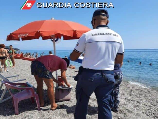 Tutela dell’ambiente marino e costiero del Catanese, operazione della Guardia Costiera – IL BILANCIO