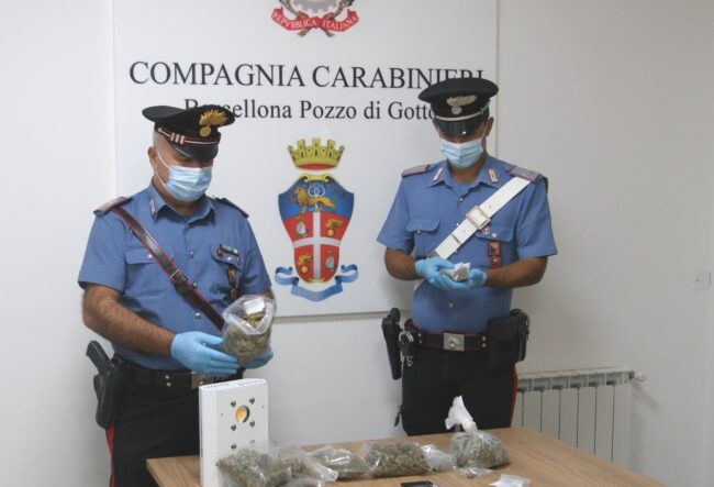 Arresto nel Messinese per detenzione di stupefacenti: perquisita l’abitazione con unità cinofile