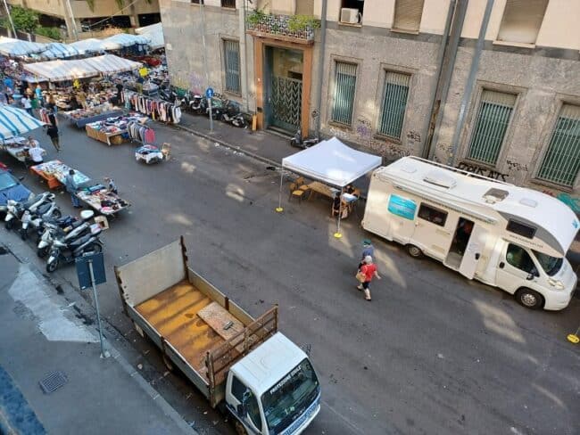 Vaccini Catania, il camper alla Fiera immunizza senza sosta – FOTO e VIDEO