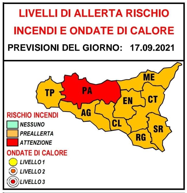 Meteo, in Sicilia è di nuovo estate: domani allerta rossa per rischio incendi