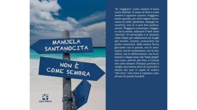 “Non è come sembra”, l’opera prima di Manuela Santonocita: la voce femminile di “Mizzica, la radio che stuzzica”