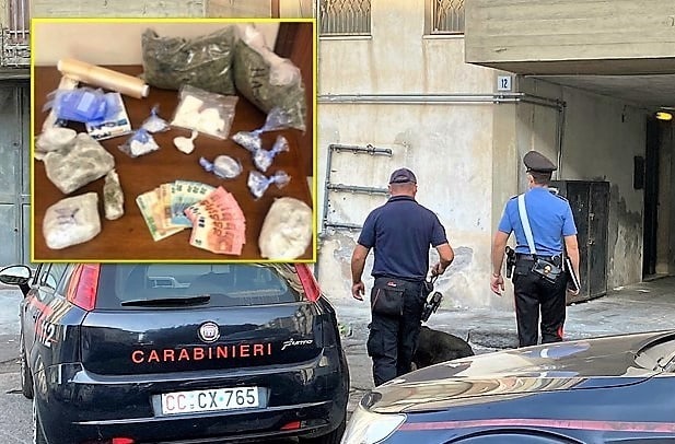 Catania, “piove” droga dal cielo in via Ustica: arrestato un 26enne ai domiciliari