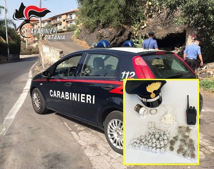 Riforniva i pusher nascondendo la droga nelle mutande: un arresto a Catania