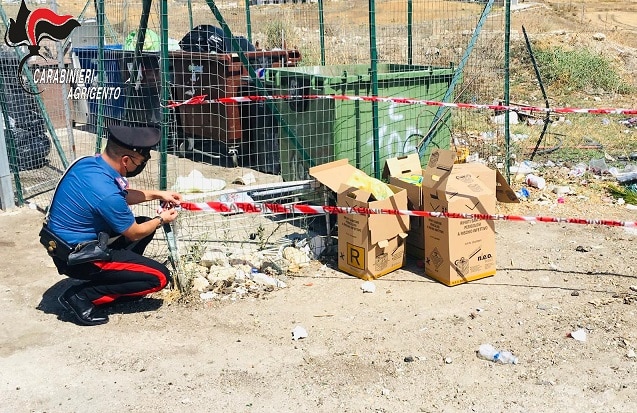 Trovate scatole con rifiuti sanitari di soggetti positivi al Covid in una discarica siciliana: indagini in corso