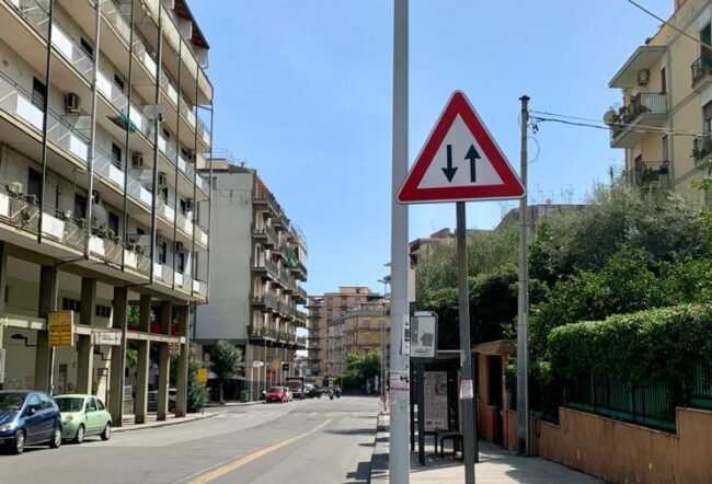 Catania, svolta per la viabilità in via Torino: ecco il nuovo senso di marcia