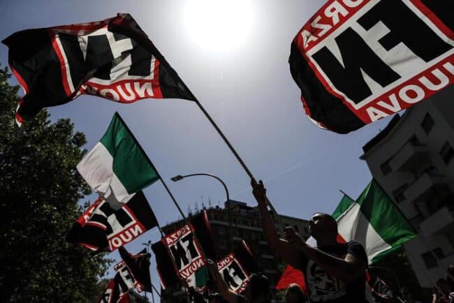 Violenze no Green Pass, oscurato il sito di Forza Nuova. Depositate mozioni per sciogliere il movimento