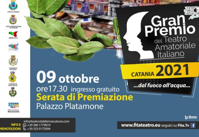Grande attesa per i nomi dei vincitori della VI edizione del “Gran Premio Nazionale del Teatro Amatoriale”