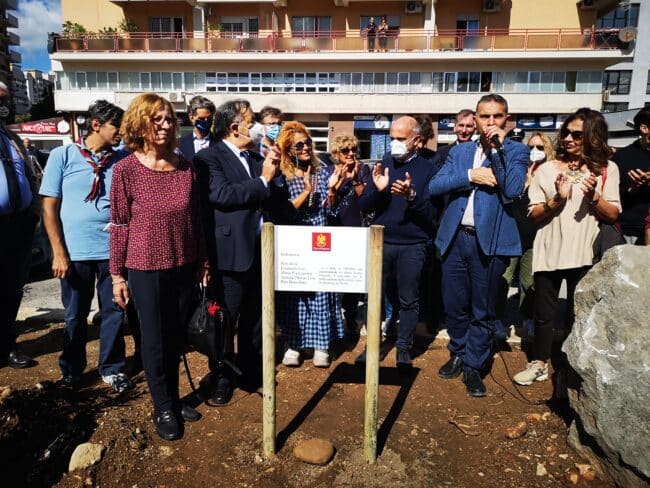 Inaugurata targa commemorativa contro la violenza sulle donne e in ricordo della strage di via D’Amelio. Orlando: “È un esempio di cambio culturale della città”