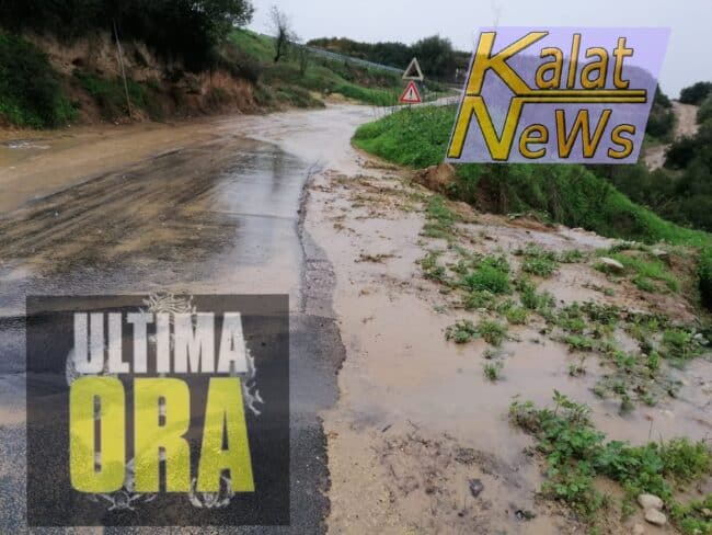 Maltempo a Caltagirone, rischio strutturale per il ponte di Granieri