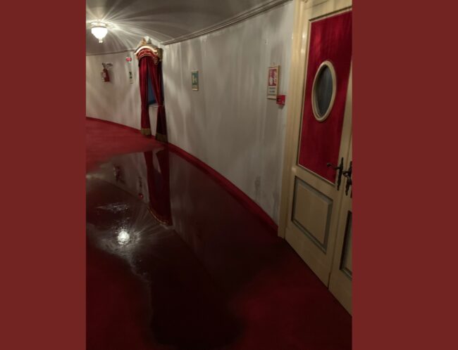 Nubifragio a Catania, preso “di mira” anche il Teatro Massimo Bellini: danni fuori e dentro