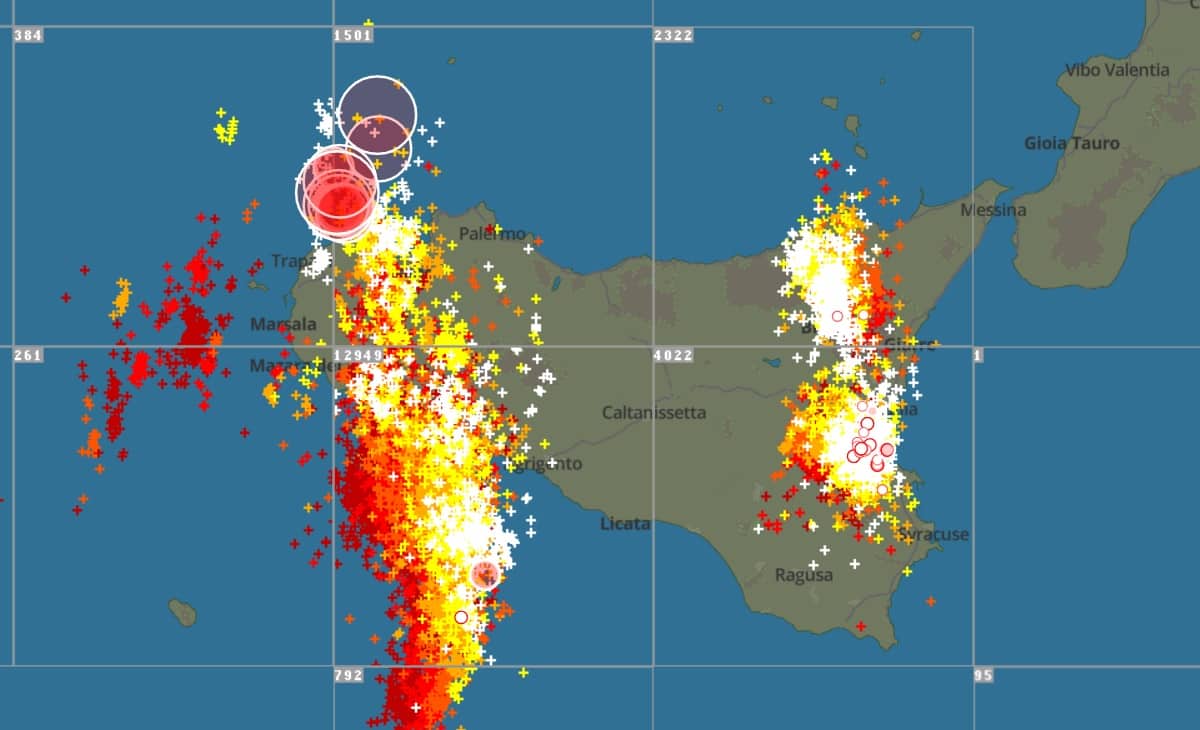 Uragano Mediterraneo in Sicilia, Isola “aggredita” dalla squall line: ecco cosa sta succedendo