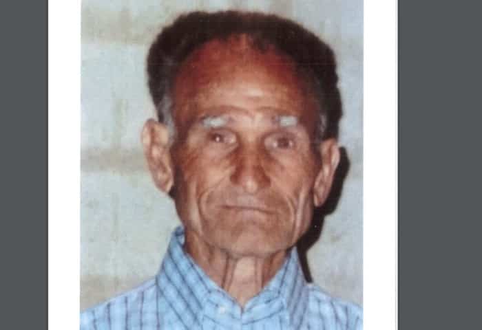Ritrovato morto l’anziano che era scomparso lo scorso giovedì