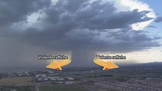 Maltempo di ieri a Catania, non un tornado ma un downburst: ecco di cosa si tratta