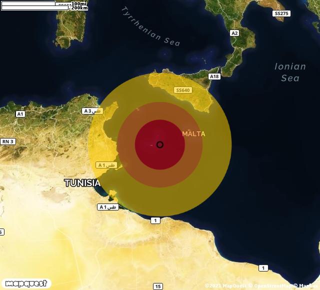 Terremoto in Sicilia, intensa scossa di magnitudo ML 3.8