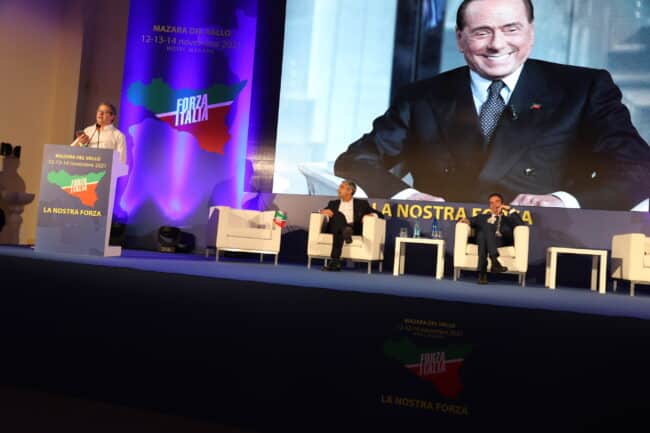 Convention di Forza Italia a Mazara del Vallo, l’intervento di Berlusconi