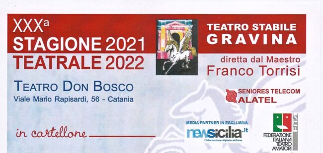 Teatro Stabile Gravina: tutto pronto per la XXX Stagione, il via sabato 27 novembre alle 18