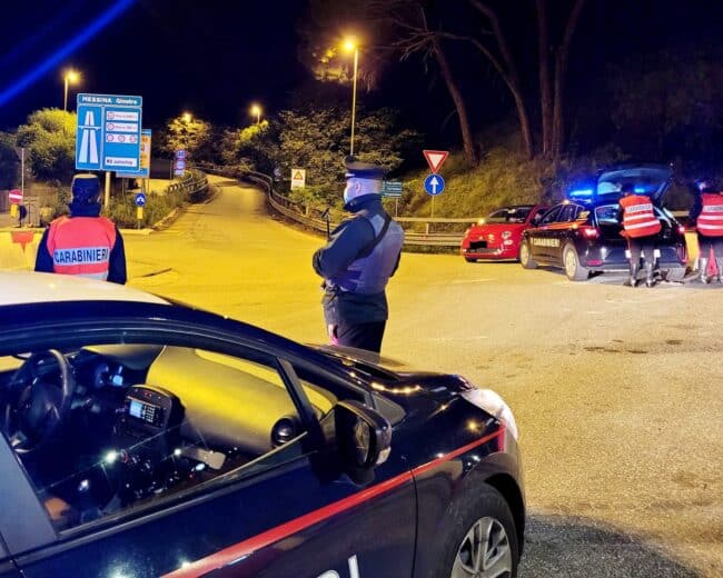 Controlli a Messina e provincia: 4 arresti, 3 denunce e 11 giovani segnalati come assuntori di droga