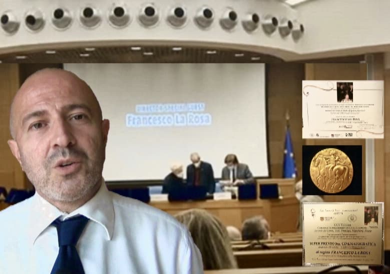 Il videomaker etneo Francesco La Rosa premiato alla Camera dei Deputati, consegnati i Titoli istituzionali